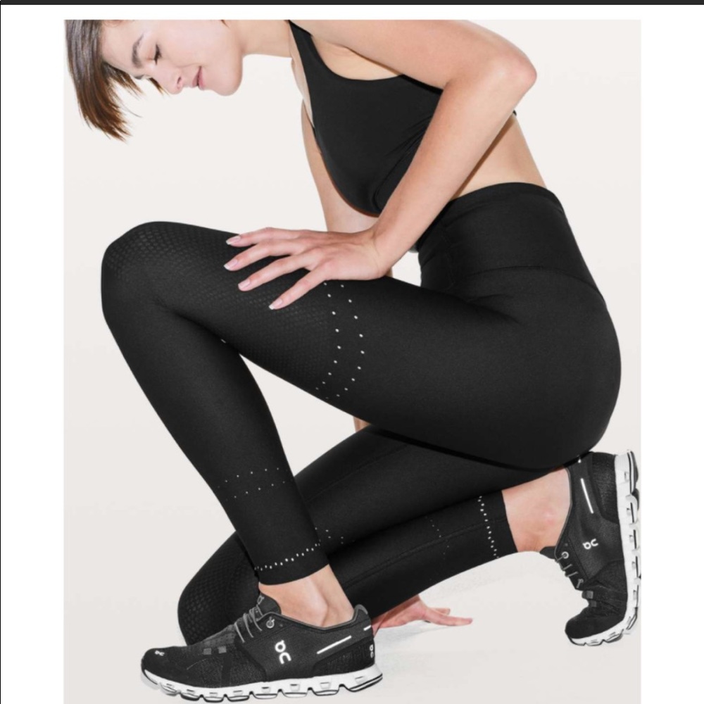 Lily lemon zoned in leggings black size 2